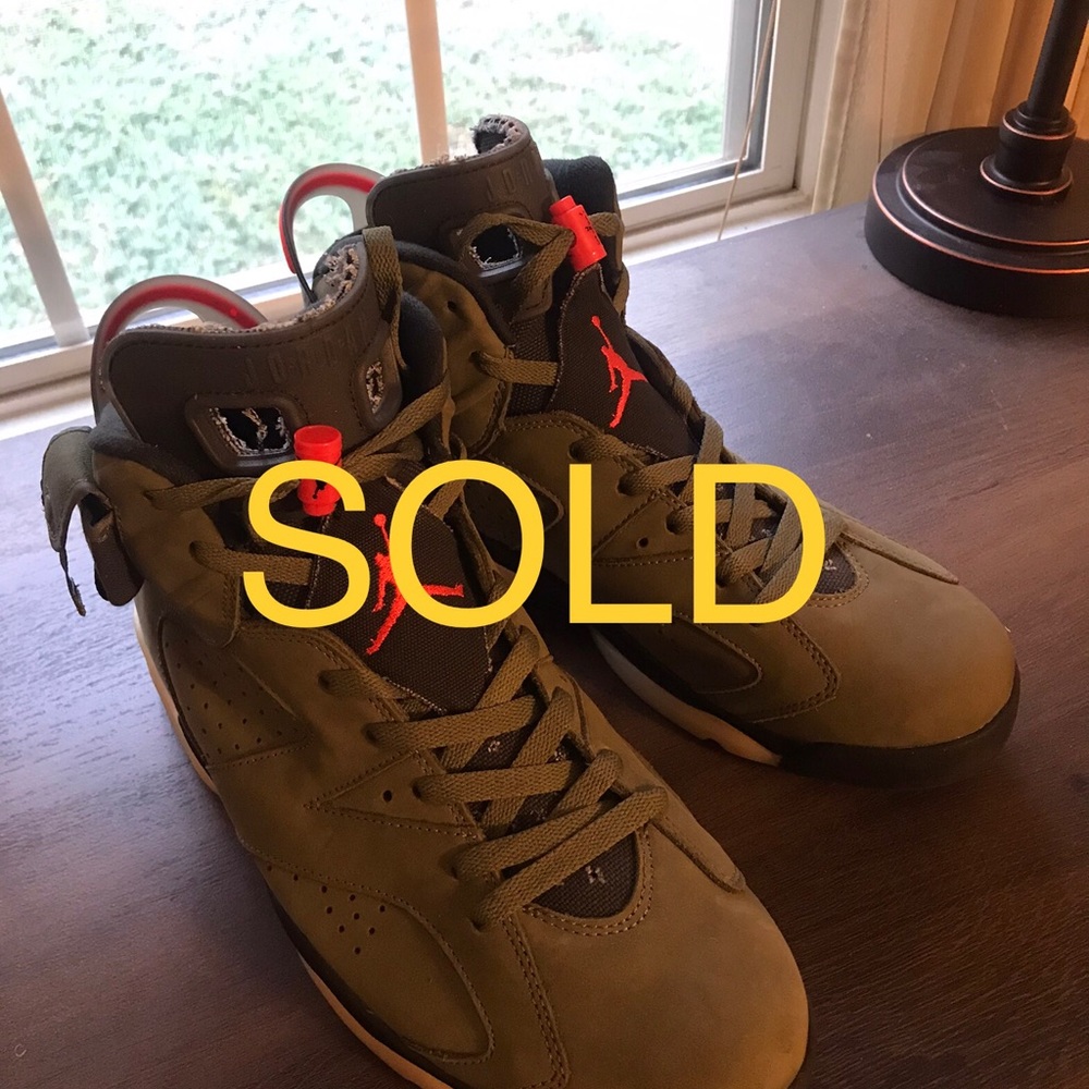 Travis Scott AJ 6 VI - Size 12